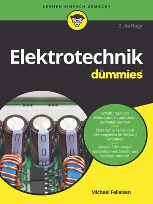 cover image of Elektrotechnik f&uuml;r Dummies
